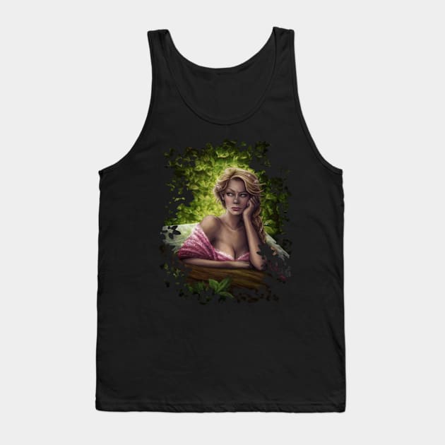 Petulance Tank Top by Art of Ariel Burgess